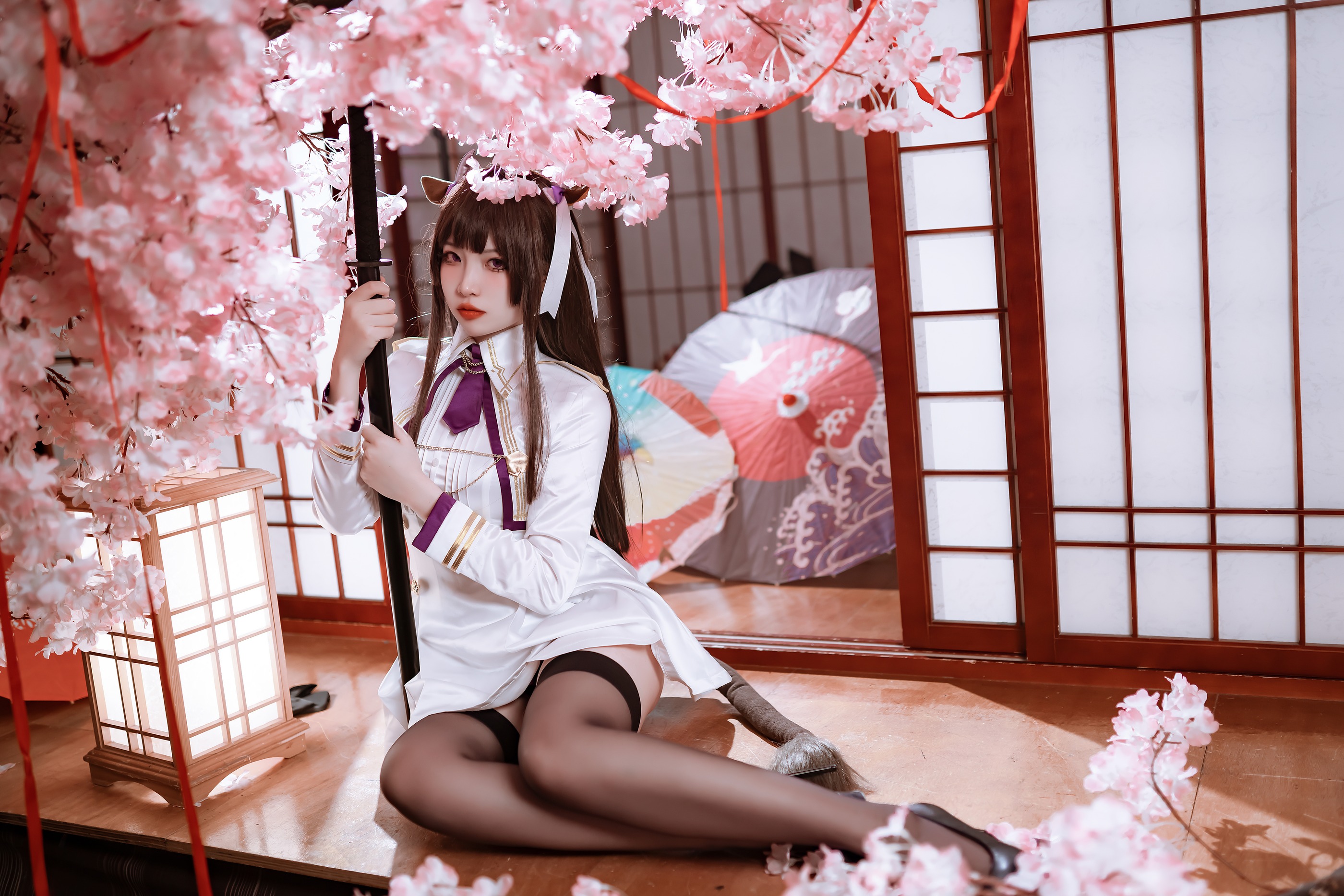 图片[1]-二佐Nisa – NO.150 碧蓝樫野[28P]-XikXak